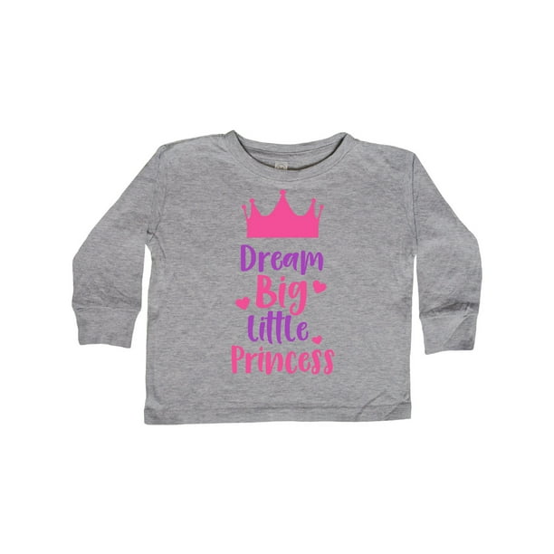 Crown Pink Purple Toddler T-Shirt inktastic Dream Big Little Princess Crown Pink Purple Toddler T-Shirt inktastic Dream Big Little Princess
